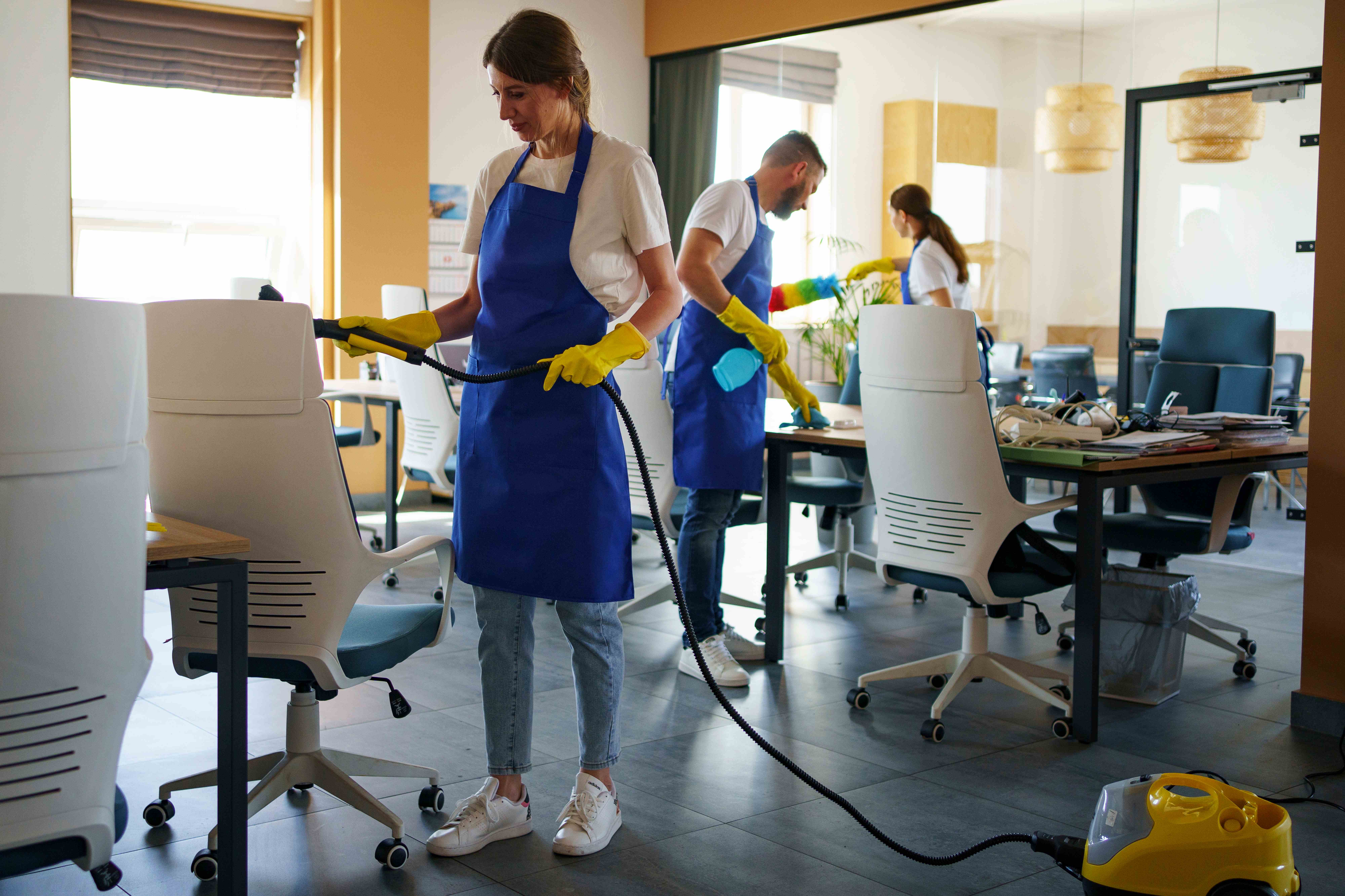 Commercial cleaning services